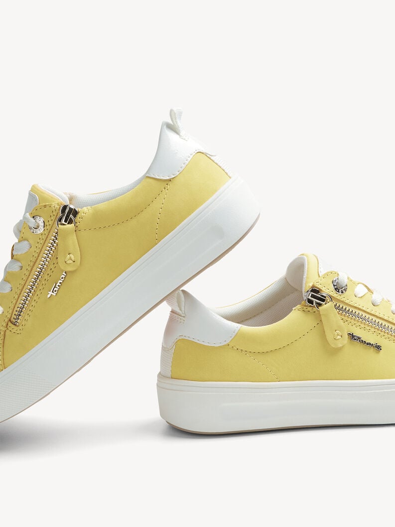 baskets - jaune 8-83707-42-604 acheter tamaris large sneakers en ligne