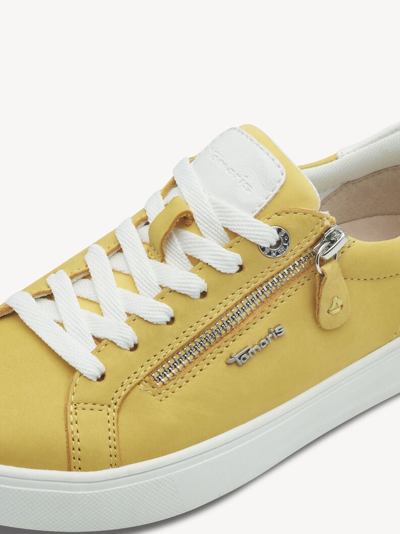baskets - jaune 8-83707-42-604 acheter tamaris large sneakers en ligne