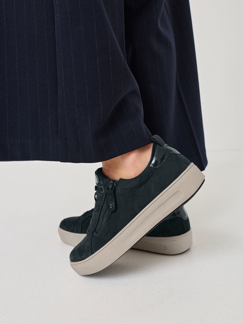 sneaker - bleu 8-83707-42-806 acheter tamaris large sneakers en ligne