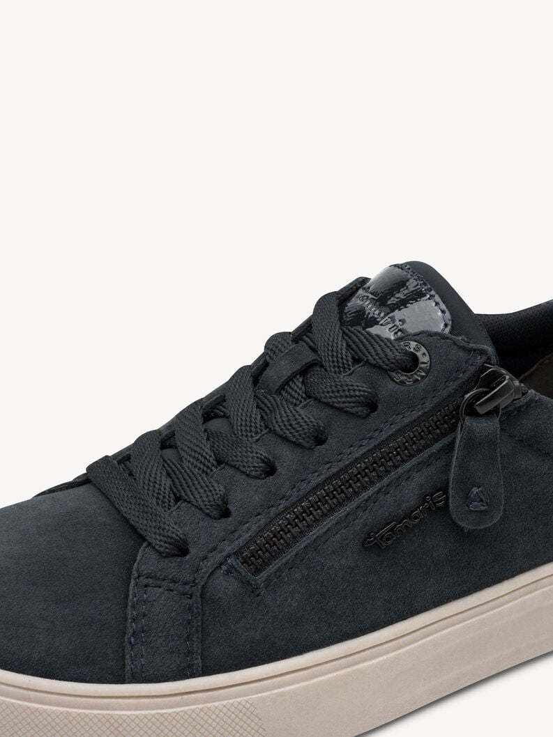 sneaker - bleu 8-83707-42-806 acheter tamaris large sneakers en ligne