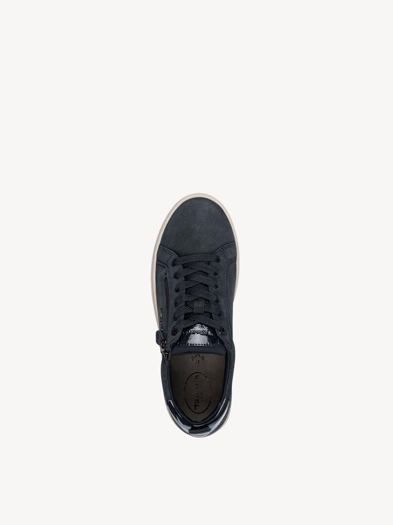 sneaker - bleu 8-83707-42-806 acheter tamaris large sneakers en ligne