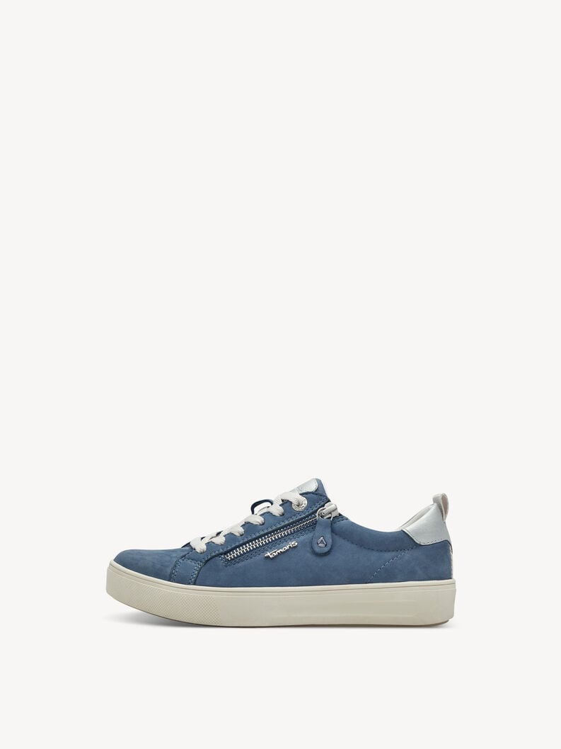 sneaker - bleu 8-83707-42-811 acheter tamaris large sneakers en ligne