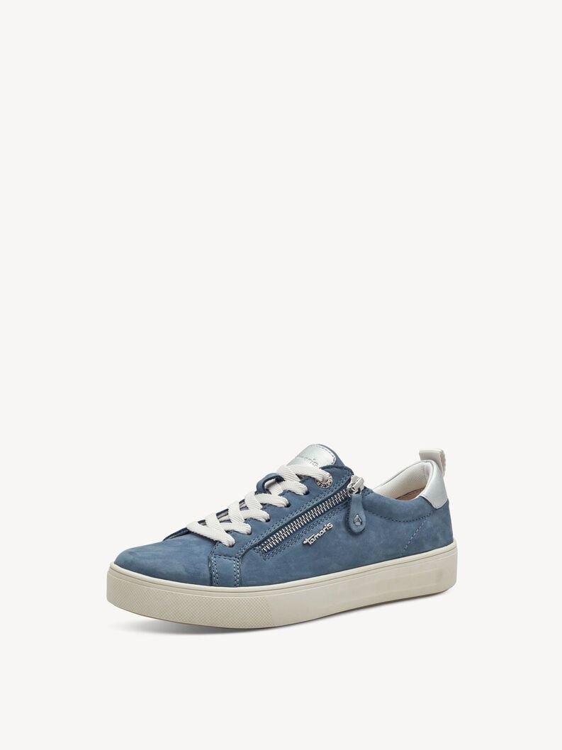 sneaker - bleu 8-83707-42-811 acheter tamaris large sneakers en ligne