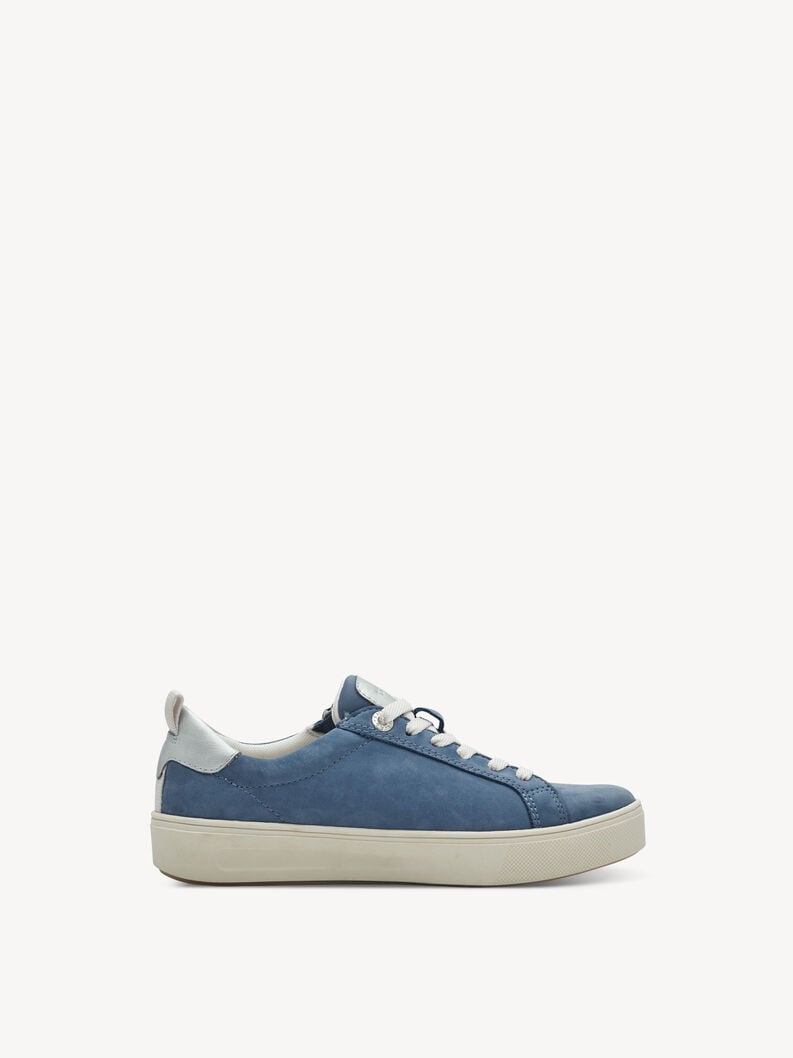 sneaker - bleu 8-83707-42-811 acheter tamaris large sneakers en ligne