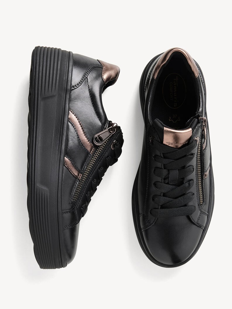 sneaker - noir 8-83716-44-022 acheter tamaris large sneakers en ligne