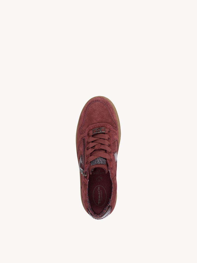 sneaker - rouge 8-83717-45-540 acheter tamaris large sneakers en ligne
