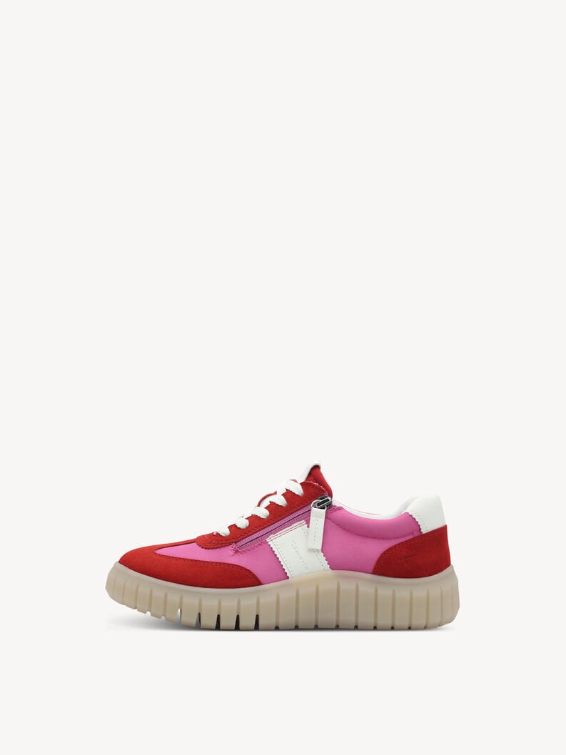 sneaker - rouge 8-83719-44-507 acheter tamaris large sneakers en ligne