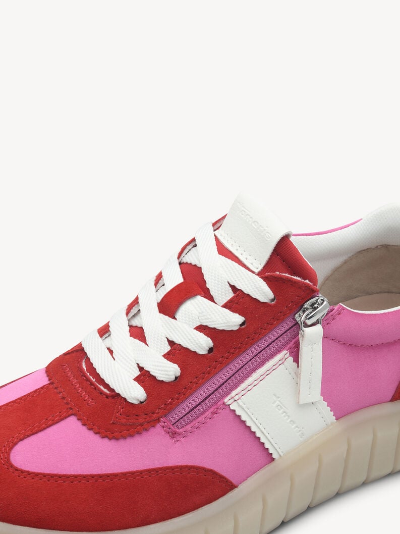 sneaker - rouge 8-83719-44-507 acheter tamaris large sneakers en ligne