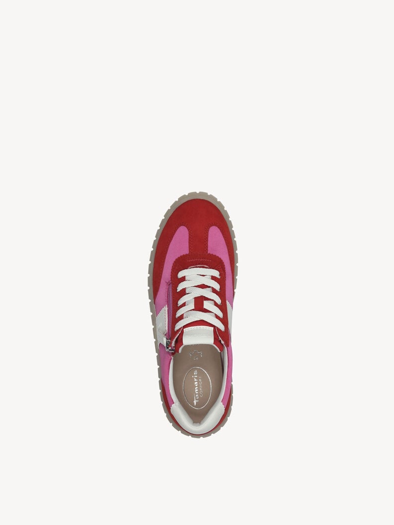 sneaker - rouge 8-83719-44-507 acheter tamaris large sneakers en ligne
