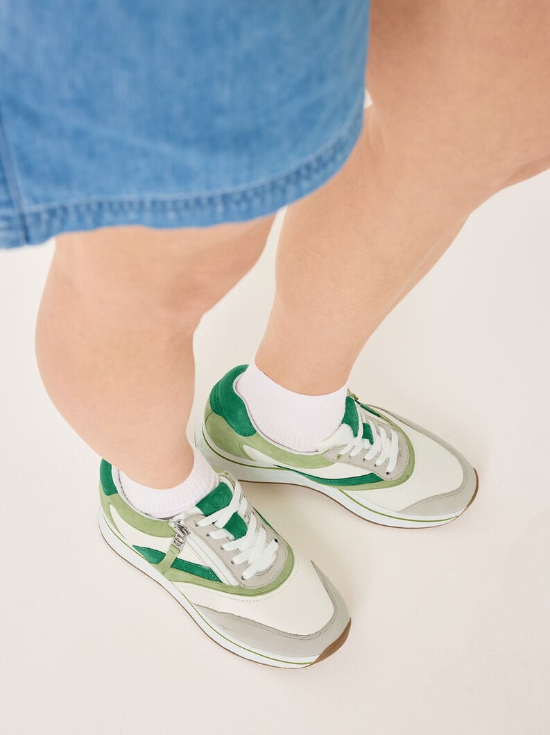 sneaker - vert 8-83721-44-710 acheter tamaris large sneakers en ligne