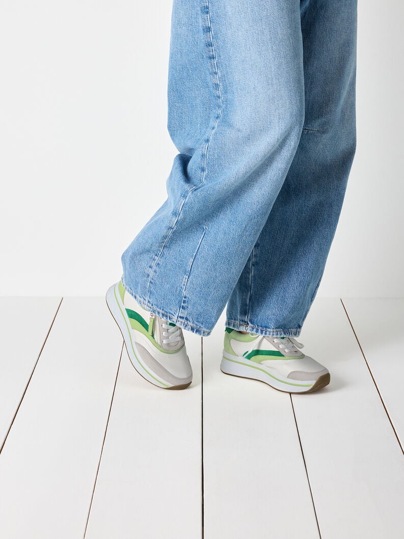 sneaker - vert 8-83721-44-710 acheter tamaris large sneakers en ligne