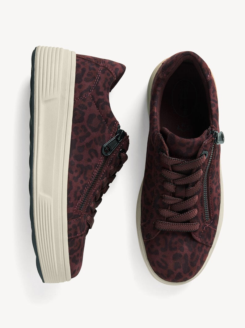 sneaker - rouge 8-83726-44-592 acheter tamaris large sneakers en ligne