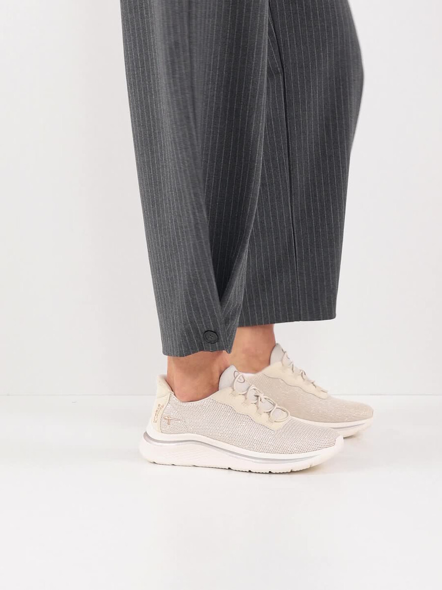 sneaker beige 8-83726-45-411 acheter tamaris large sneakers en ligne