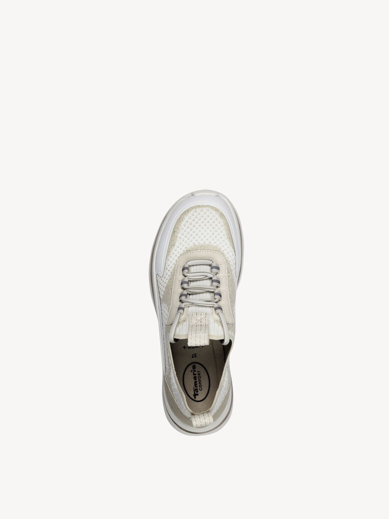 sneaker beige 8-83727-44-400 acheter tamaris large sneakers en ligne
