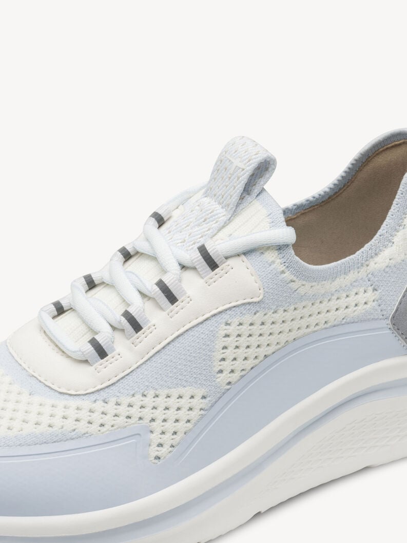 sneaker - bleu 8-83727-44-843 acheter tamaris large sneakers en ligne