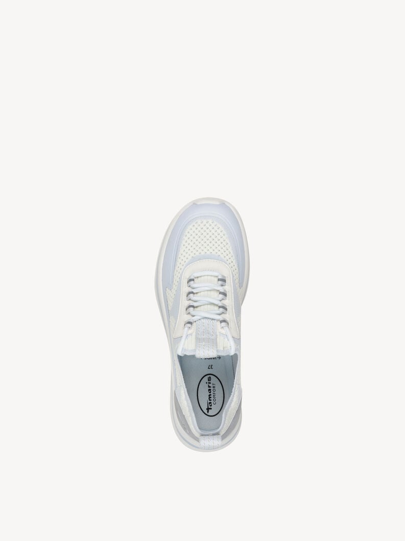 sneaker - bleu 8-83727-44-843 acheter tamaris large sneakers en ligne