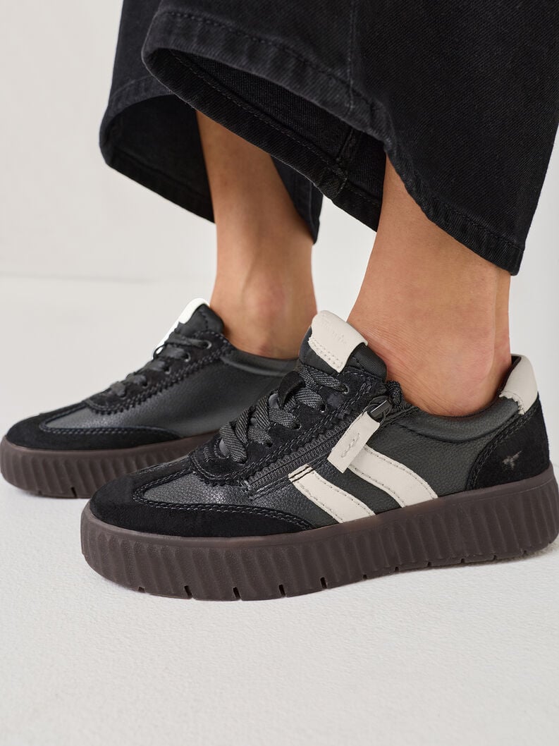 sneaker - noir 8-83729-45-098 acheter tamaris large sneakers en ligne