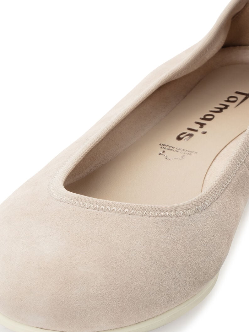 cuir ballerine gris 1-22130-44-204 acheter tamaris ballerines en ligne