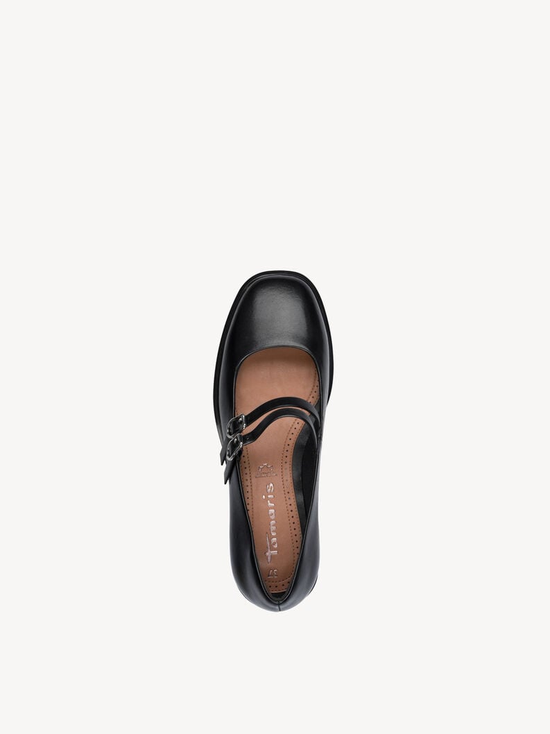 cuir ballerine noir 1-22131-45-001 acheter tamaris ballerines en ligne
