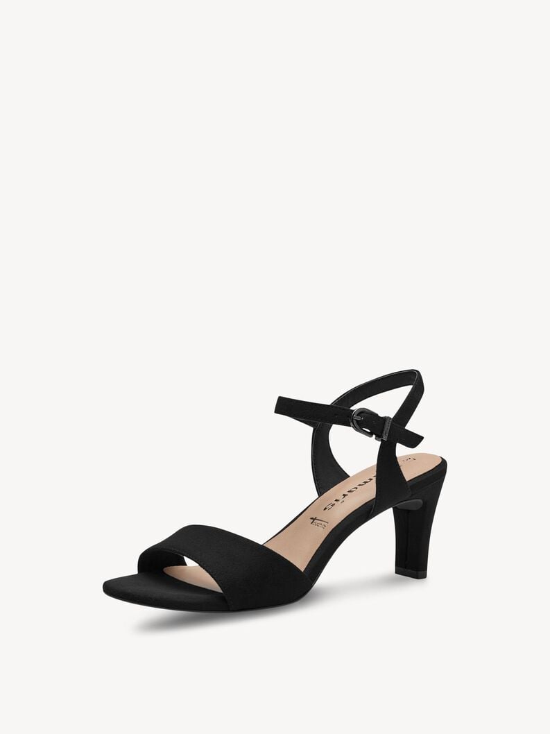 À talons hauts sandales - noir 1-28028-42-001 acheter tamaris sandales en ligne