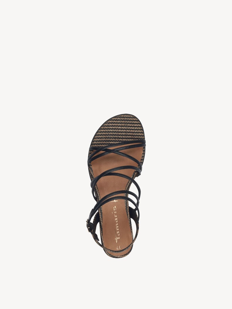 sandal - noir 1-28103-42-098 acheter tamaris sandales en ligne