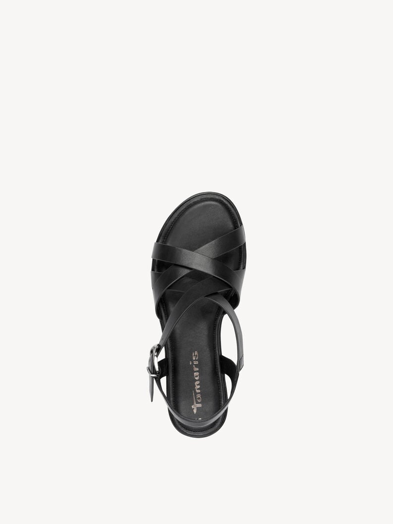 sandal - noir 1-28111-44-001 acheter tamaris sandales en ligne