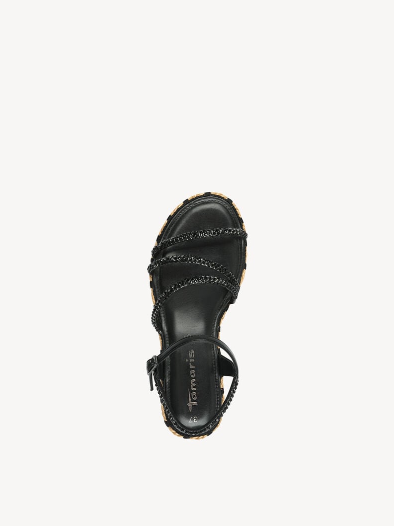 sandal - noir 1-28114-44-001 acheter tamaris sandales en ligne