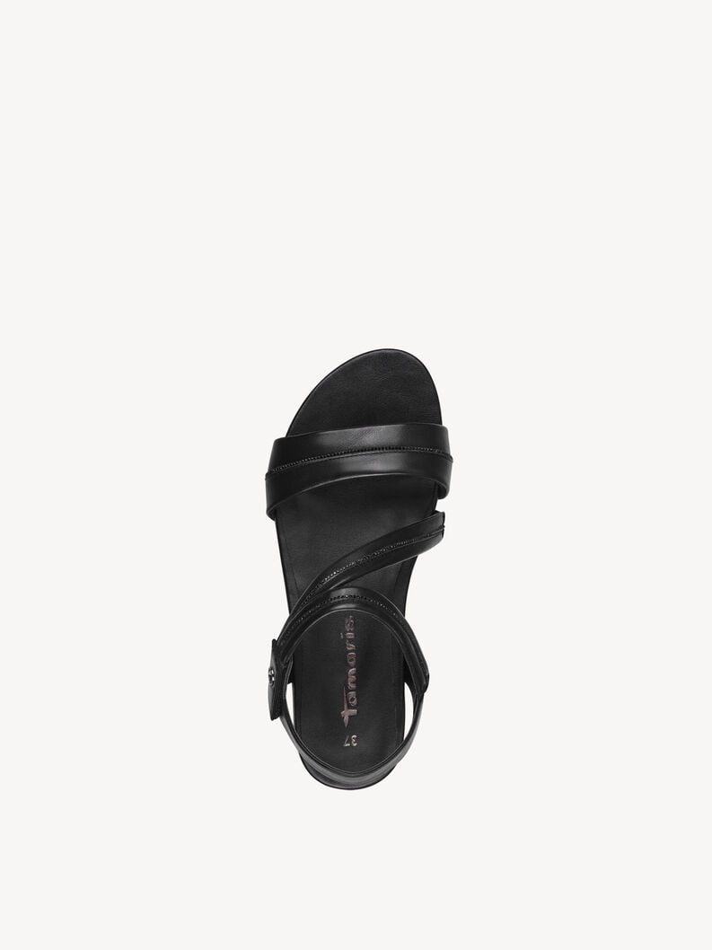 sandal - noir 1-28121-42-001 acheter tamaris sandales en ligne
