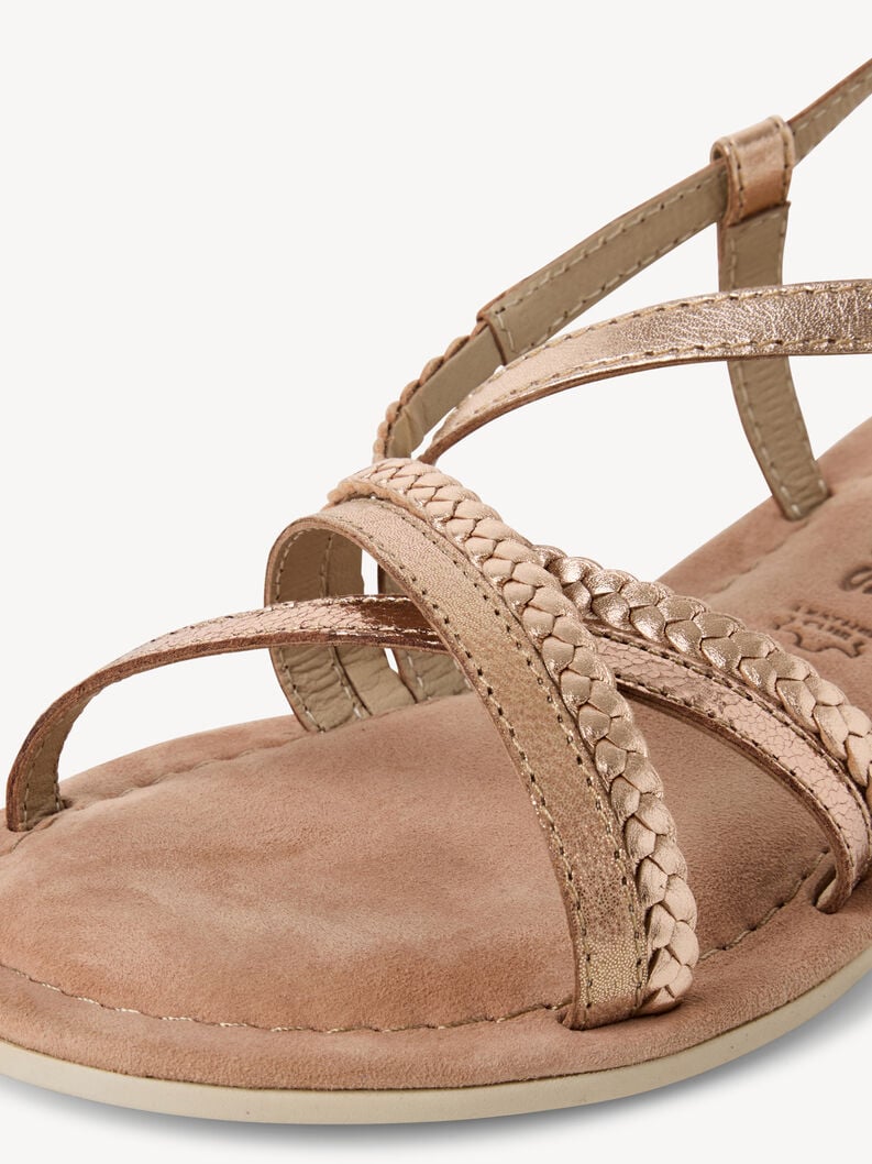 sandale en cuir - métallisé 1-28139-44-952 acheter tamaris sandales en ligne