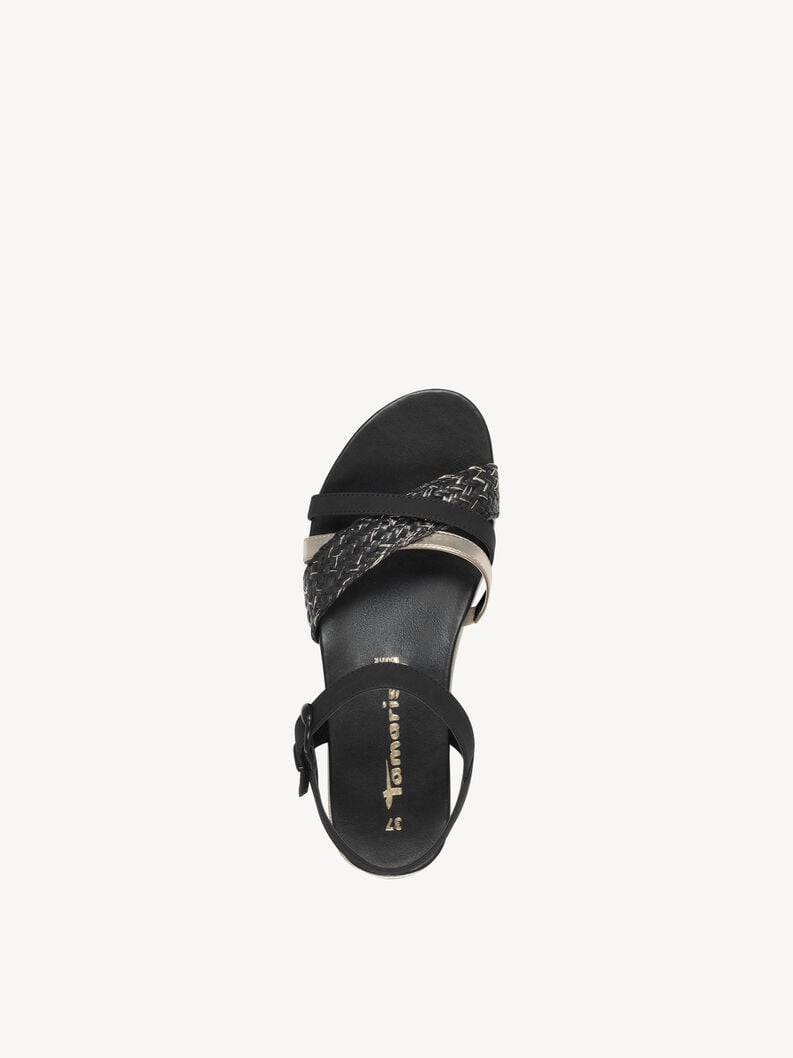 sandal - noir 1-28145-42-098 acheter tamaris sandales en ligne