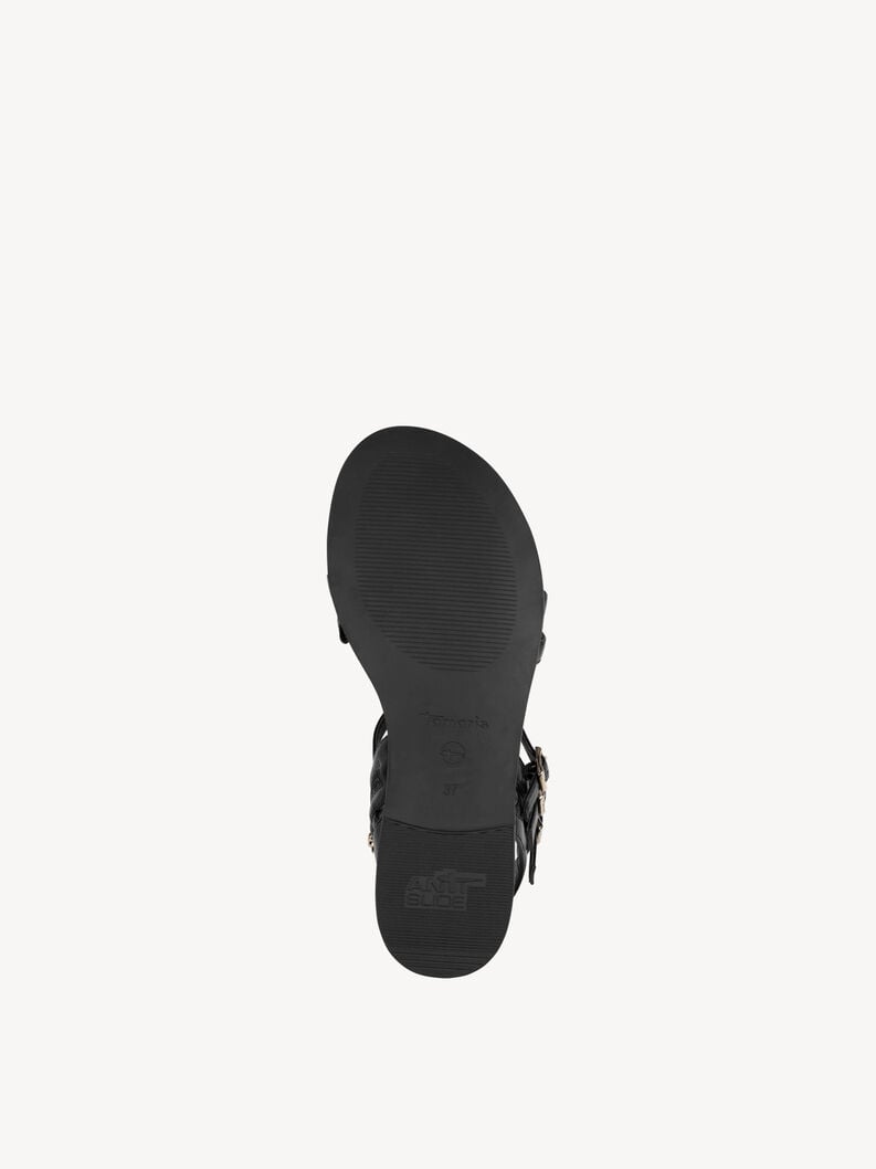 sandal - noir 1-28155-44-001 acheter tamaris sandales en ligne