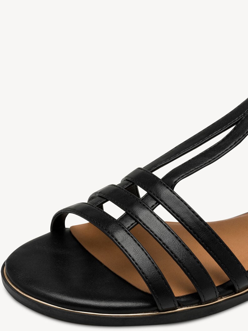 sandal - noir 1-28157-44-001 acheter tamaris sandales en ligne