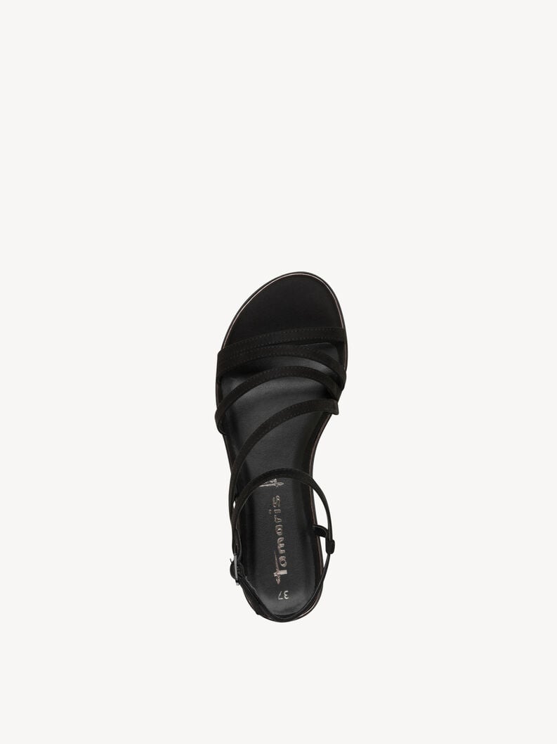 sandal - noir 1-28188-44-001 acheter tamaris sandales en ligne
