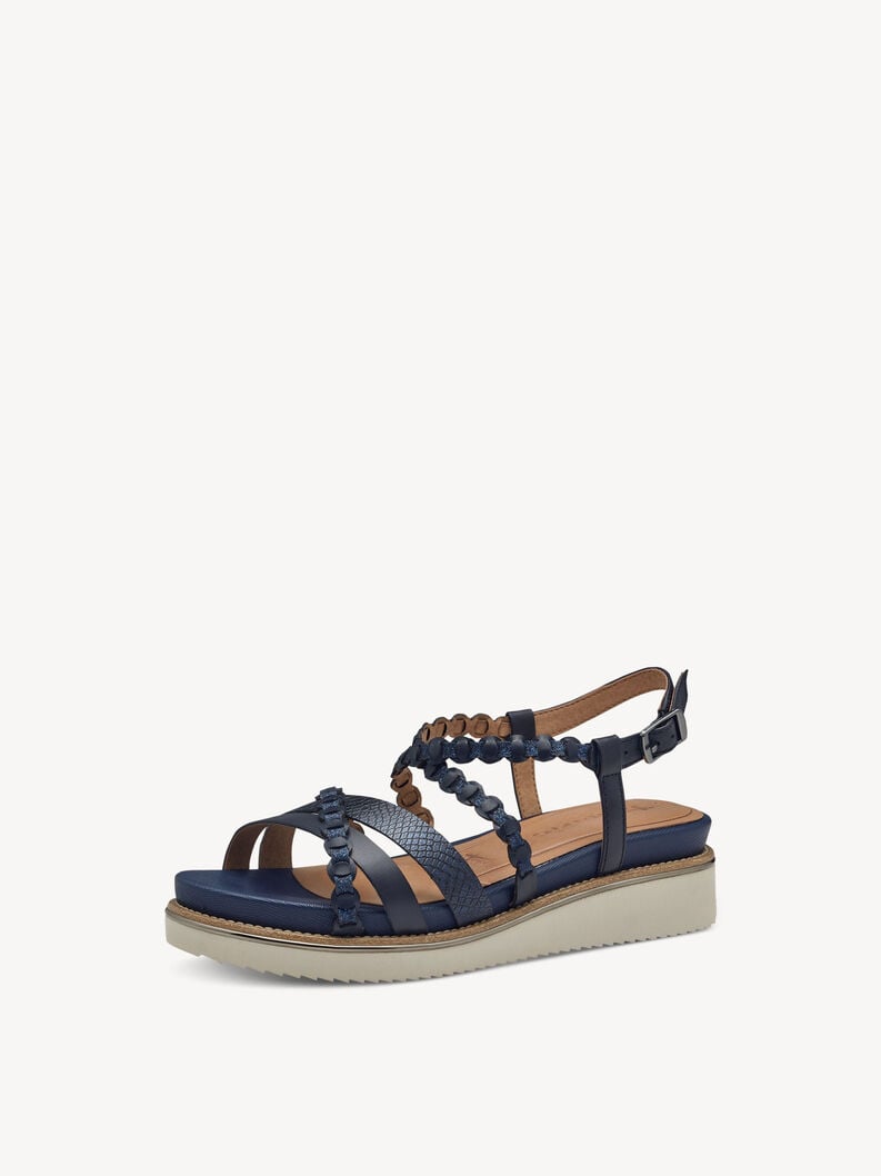 À talons hauts sandales - bleu 1-28207-44-805 acheter tamaris sandales en ligne