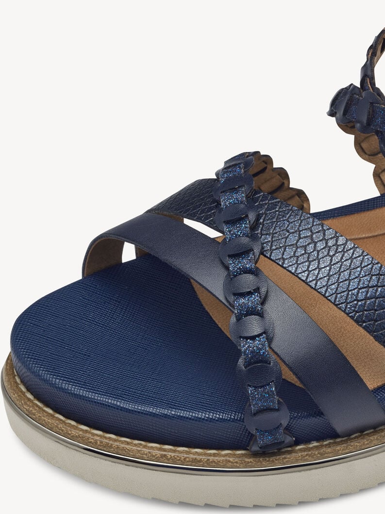 À talons hauts sandales - bleu 1-28207-44-805 acheter tamaris sandales en ligne