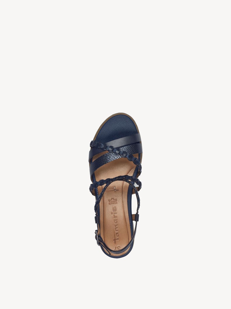 À talons hauts sandales - bleu 1-28207-44-805 acheter tamaris sandales en ligne