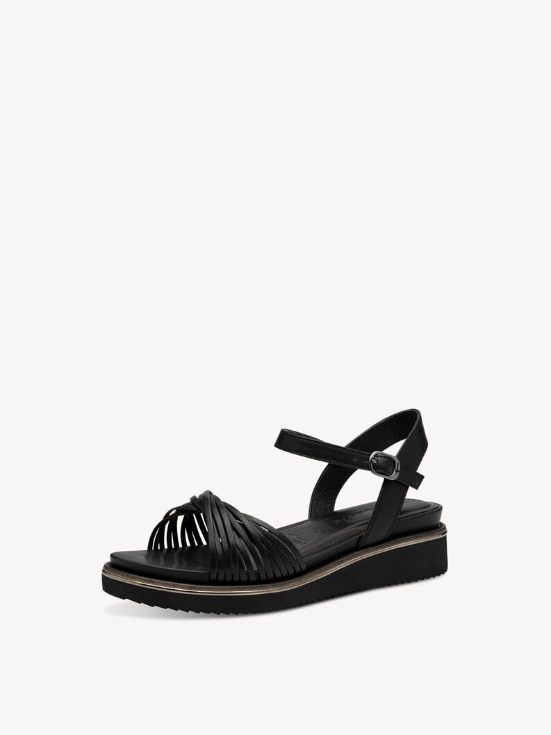 À talons hauts sandales - noir 1-28218-44-001 acheter tamaris sandales en ligne