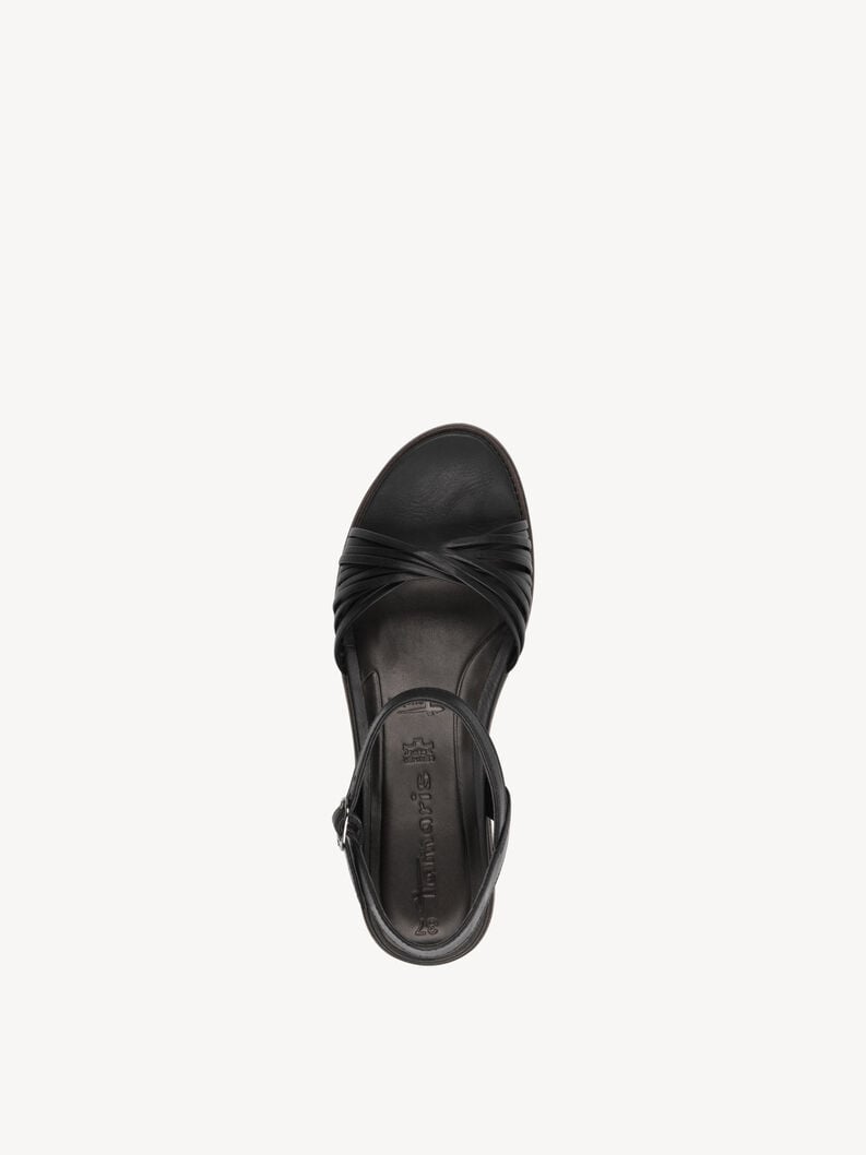 À talons hauts sandales - noir 1-28218-44-001 acheter tamaris sandales en ligne
