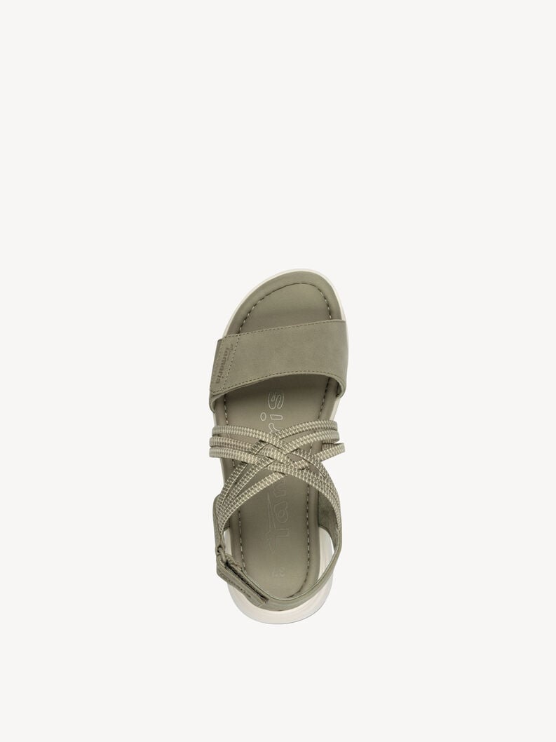 À talons hauts sandales - vert 1-28223-44-722 acheter tamaris sandales en ligne
