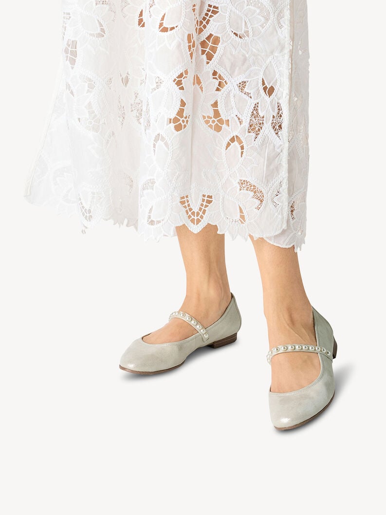 ballerine - argent 1-22140-44-941 acheter tamaris ballerines en ligne