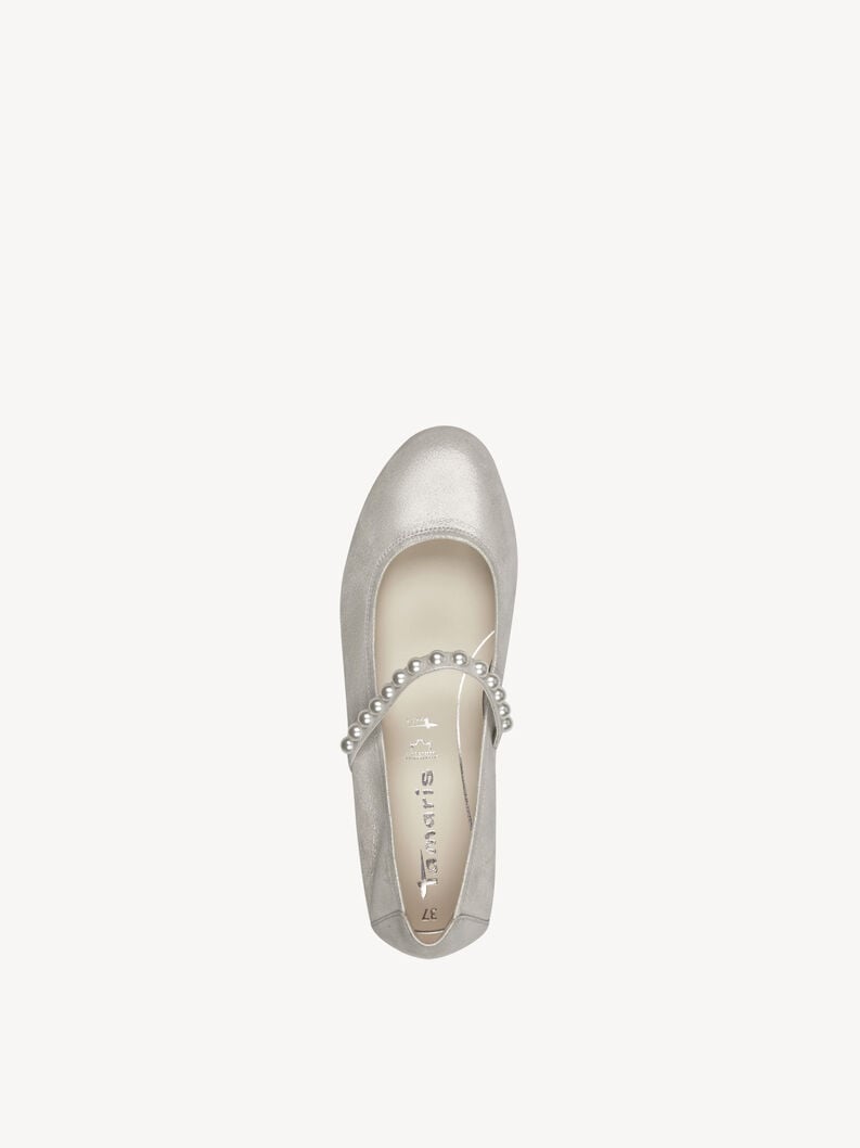 ballerine - argent 1-22140-44-941 acheter tamaris ballerines en ligne