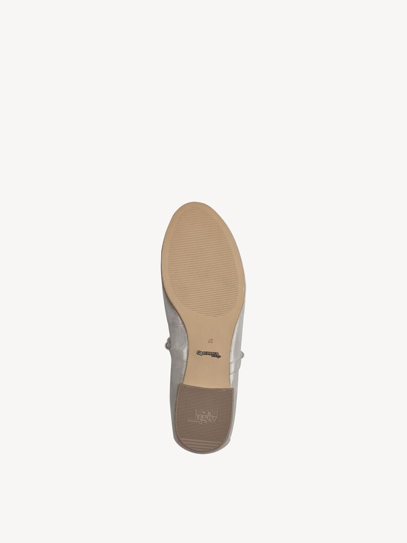 ballerine - argent 1-22140-44-941 acheter tamaris ballerines en ligne