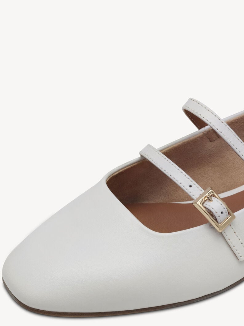 cuir ballerine blanche 1-22142-44-100 acheter tamaris ballerines en ligne