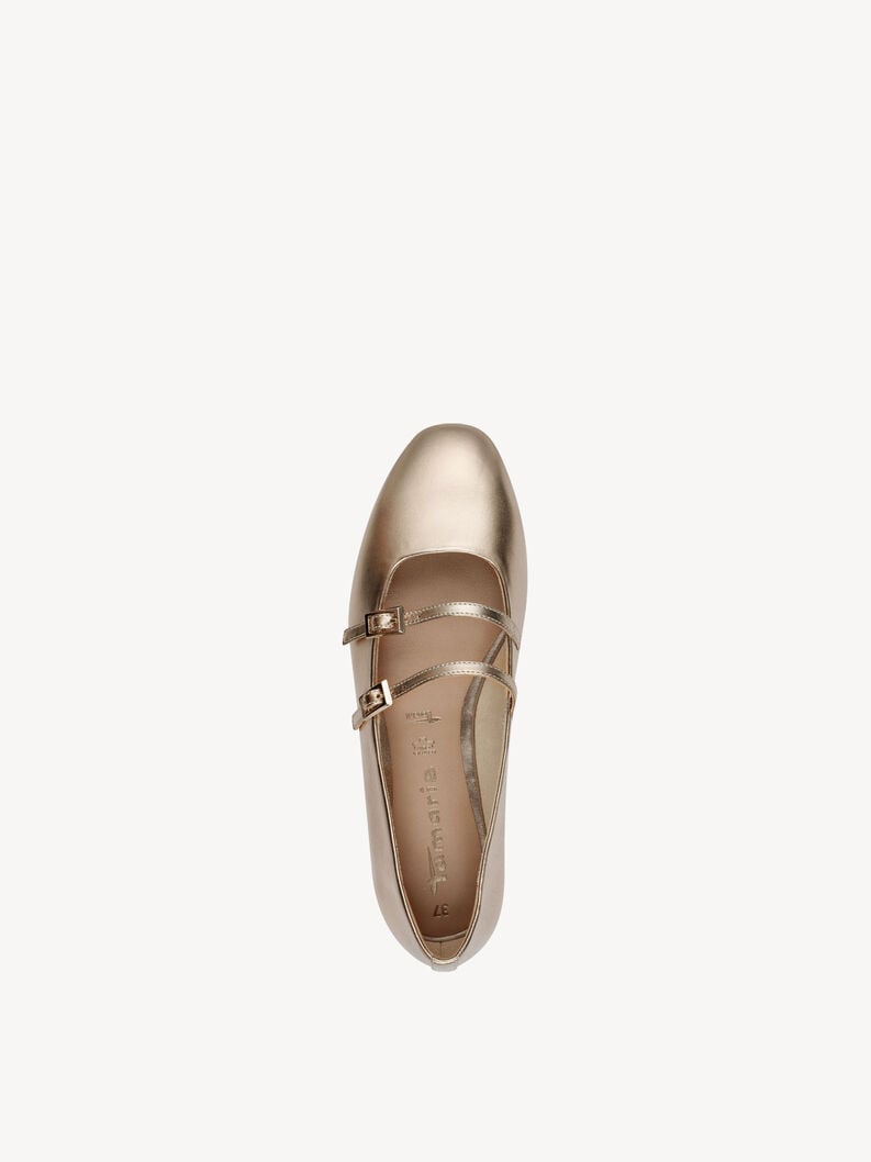 cuir ballerine métalliques 1-22142-44-900 acheter tamaris ballerines en ligne