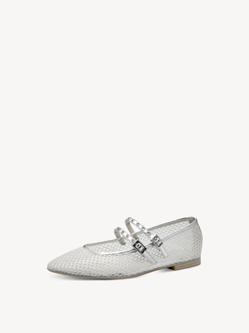 ballerine - argent 1-22143-44-941 acheter tamaris ballerines en ligne
