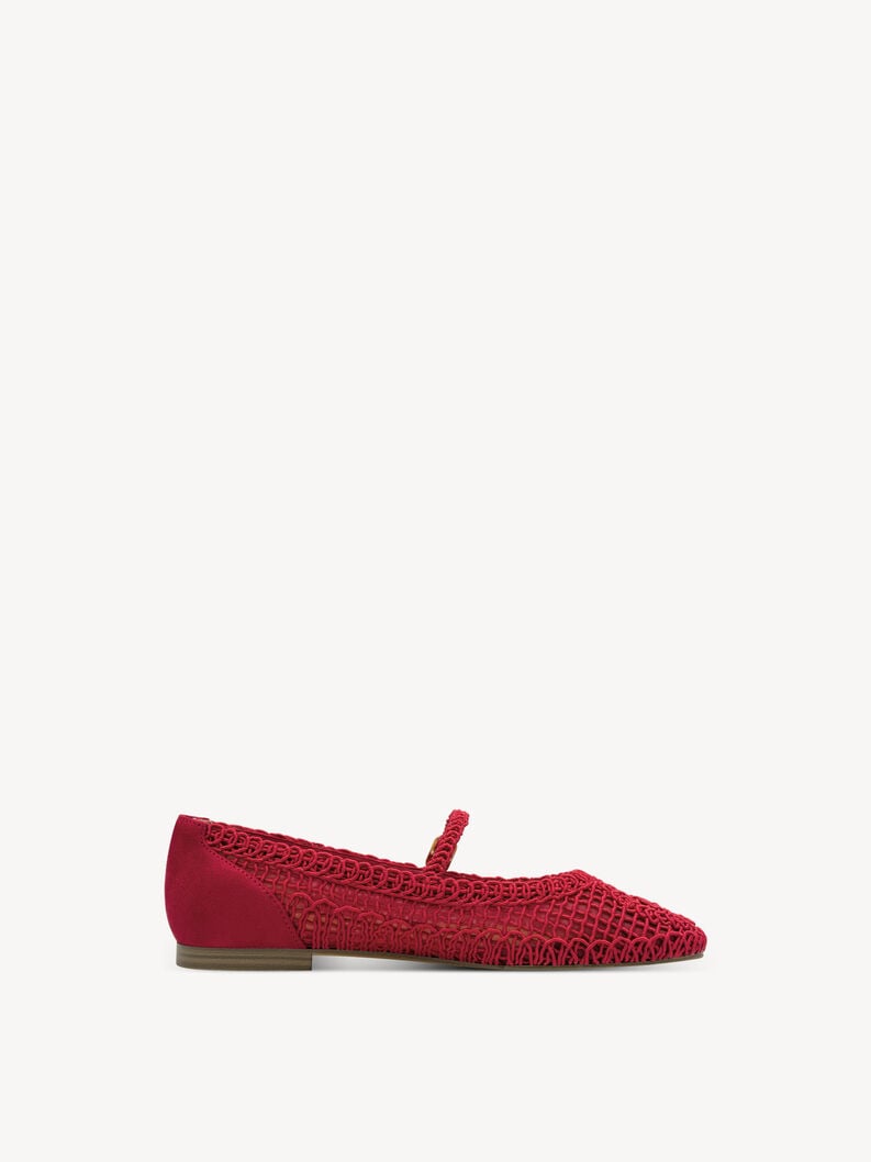 ballerine rouge 1-22149-44-500 acheter tamaris ballerines en ligne