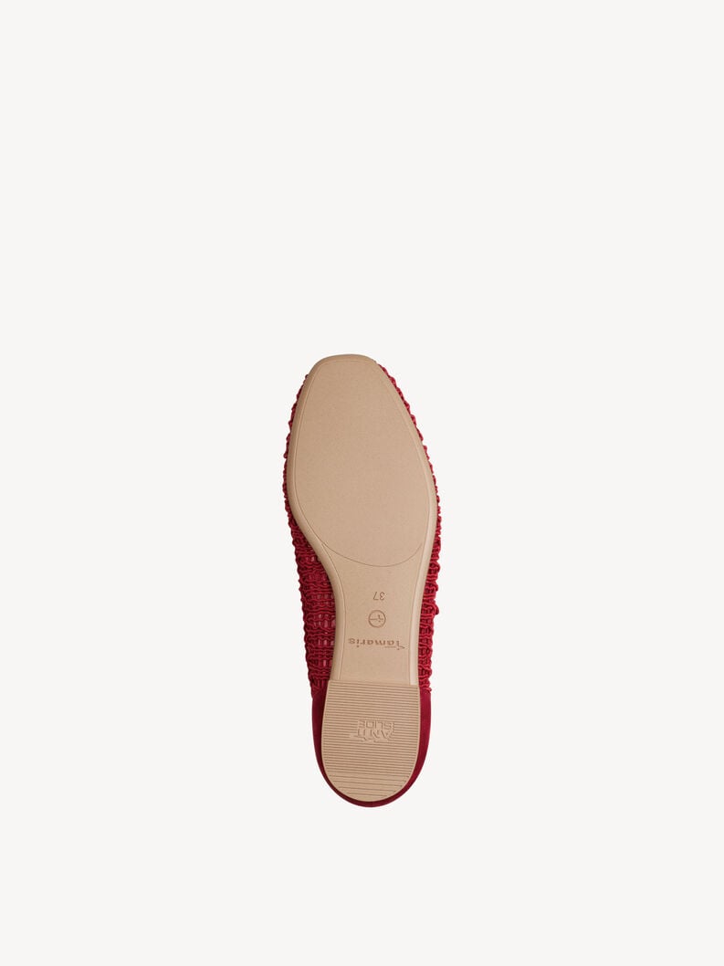 ballerine rouge 1-22149-44-500 acheter tamaris ballerines en ligne