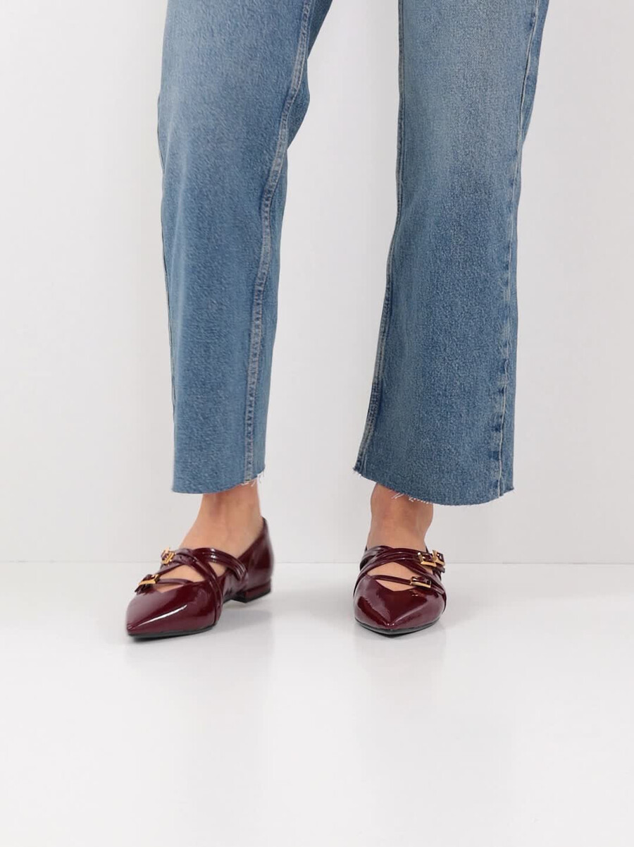 ballerine rouge 1-22160-45-568 acheter tamaris ballerines en ligne