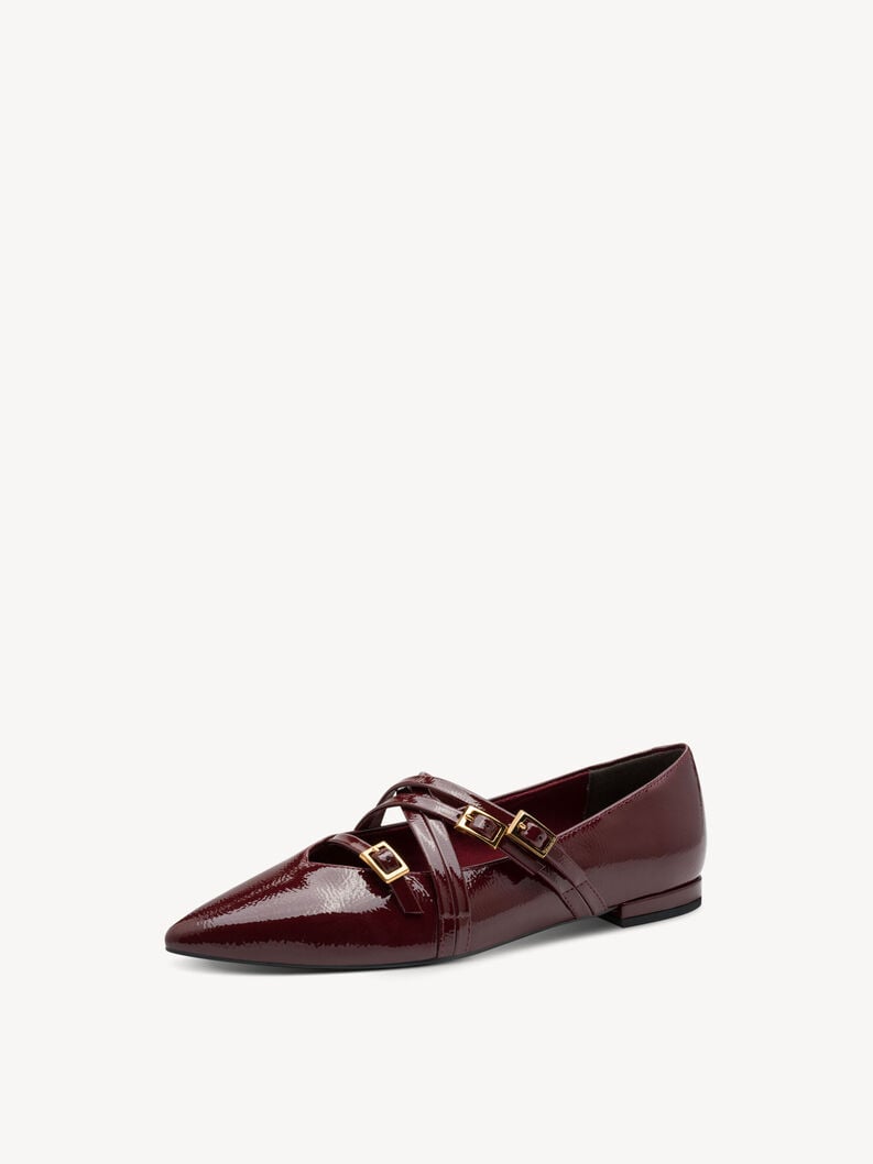 ballerine rouge 1-22160-45-568 acheter tamaris ballerines en ligne