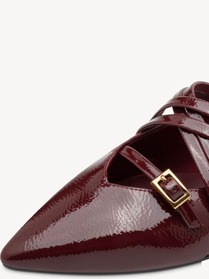ballerine rouge 1-22160-45-568 acheter tamaris ballerines en ligne